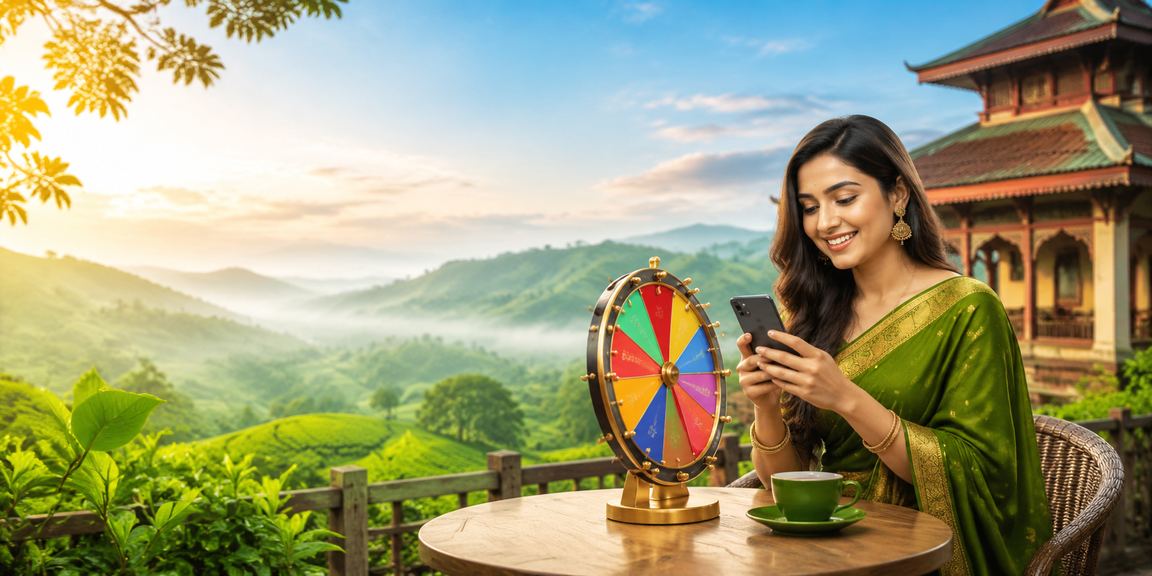 সিলেটের চা বাগানে লাকি ড্র উৎসব uk 99